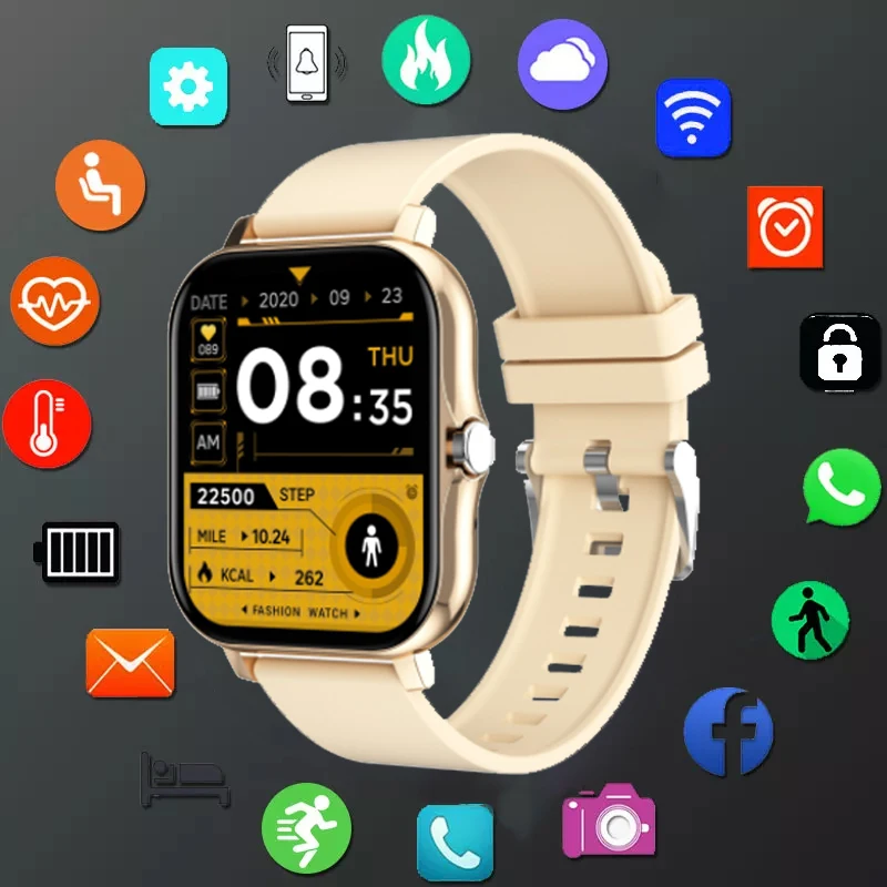 Full Touch Bluetooth Answer Call Smart Watch Women Waterproof Heart Rate Fitness Tracker for Xiaomi Apple relojes inteligentes