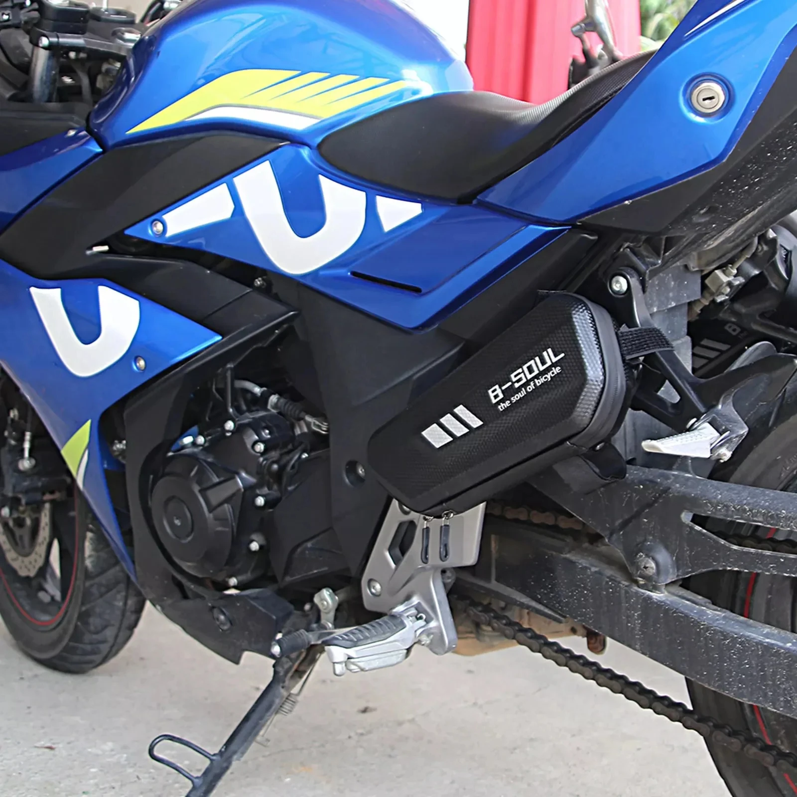 Wasserdichte Motorrad Rahmen Pakete MTB Fahrrad Seite Tasche Motorrad Sattel Tasche Radfahren Vorne Oberrohr Tasche Radfahren Motor Zubehör – Detail 9
