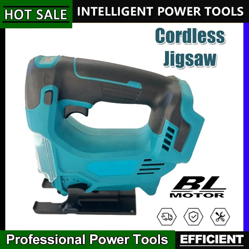 Fit Makita Electric Tool Portable Cordless Jigsaw Woodworking Multi-Function Design Compatible with 18V Battery
