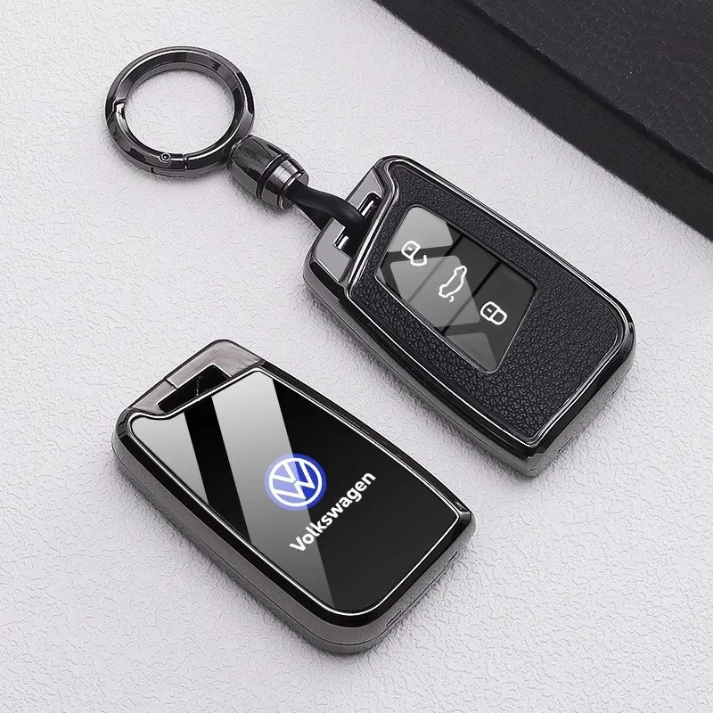 

Style Car Key Case Cover For VW Volkseagen Passat B8 Magotan For Skoda Superb A7 Kodiaq Seat