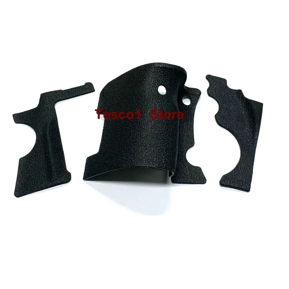 Brand new High-quality For Canon EOS 5DS 5DSR three-piece Body Rubber cover leather hand + thumb + left skin with tape Part