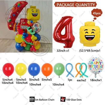 8 best sales लेगो जन्मदिन की सजावट - №1
