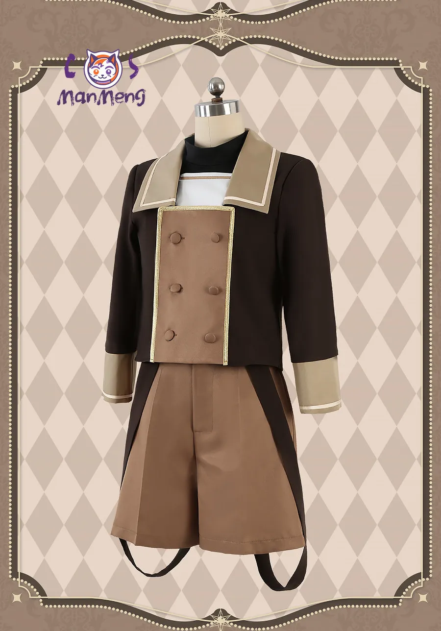 Rei Cosplay Anime NU: Carnival Costume Halloween Party Carnival Men Women New Fashionable Sailor Uniform Top Pants Rei  Set view 2