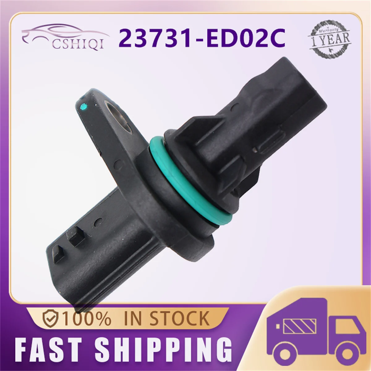 Sensor de Posición del Árbol de Levas 23731-ED02C 23731ED02C 23731 ED02C para Nissan March Note Versa Kicks Tiida 1.6, Accesorios para Auto