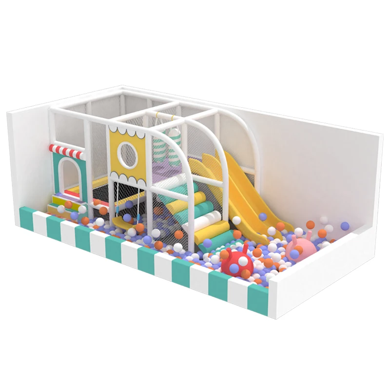 3.4m*7.5m or Customized Size Small Indoor Playground Amusement Park Naughty Castle
