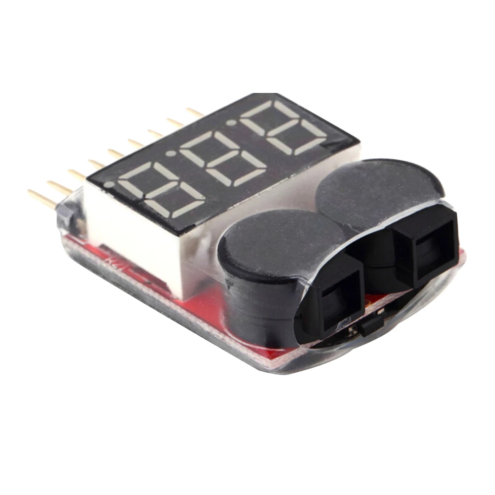 1-8s 3.7v-22.2v lipo testador de tensão da bateria volt medidor monitor lipo indicador de tensão verificador testador para modelos de bateria rc lipo