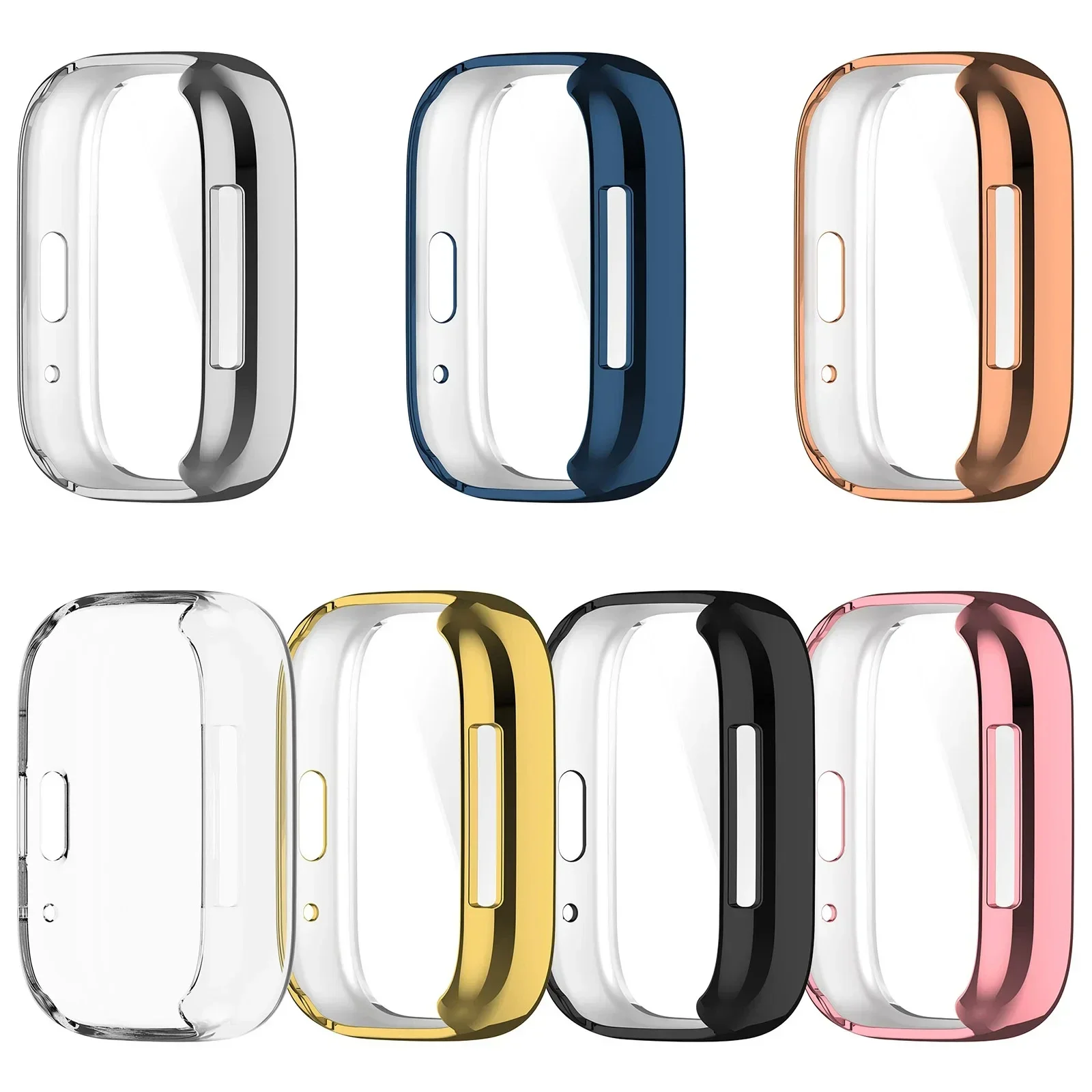 TPU Soft Silicone Case Glass For Redmi Watch 3 Active 3 Lite Smart Watchband Screen Protector Cover for Xiaomi Redmi Watch 3Lite