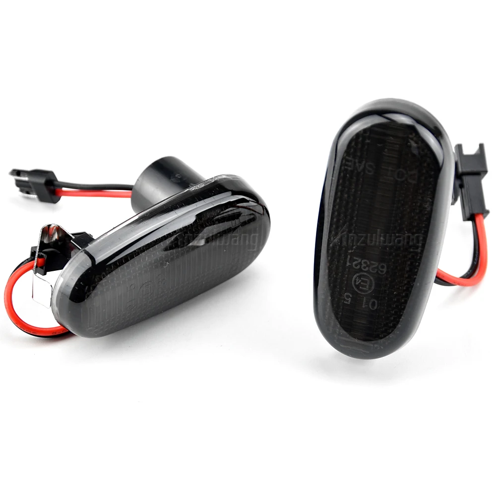 2XFor Alfa Romeo Mito 955 For Alfa Romeo Mito 147 GT 937 Fiat Bravo Dynamic LED Side Marker Light Arrow Turn Signal Blinker Lamp