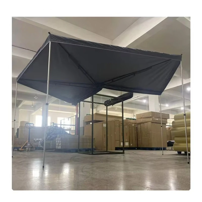

STLF Arcadia Waterproof 4x4 Outdoor Offroad Car Side Awning Tent 270 Degree Free Standing Aluminum Pole Polyester Fabric for Cam