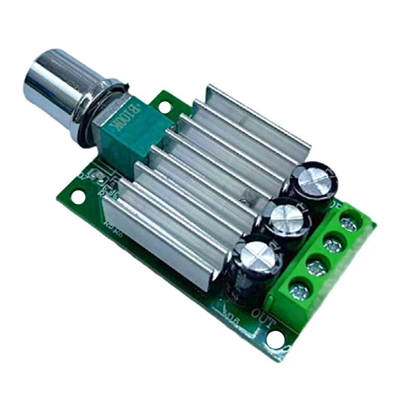 AED5-1 PCS PWM DC Motor Speed Controller 12V 24V 10A Verstelbare Snelheidsregelaar Voor Fan Motor LED licht