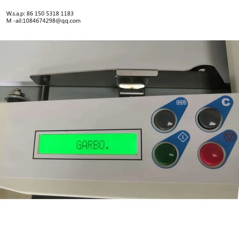 Compact A3 Automatic Paper Folder 4 Folding Plates Z Fold Function Industrial Paper Folding Processing Machine