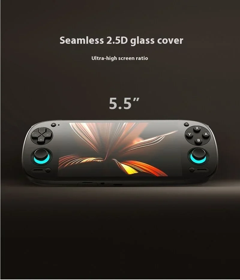 Retroid Pocket 5 RP5 Game Console 5.5Inch AMOLED 1080P Resolution Screen 500Nits 5000mAh 128G Handheld Game Consoles Custom Gift