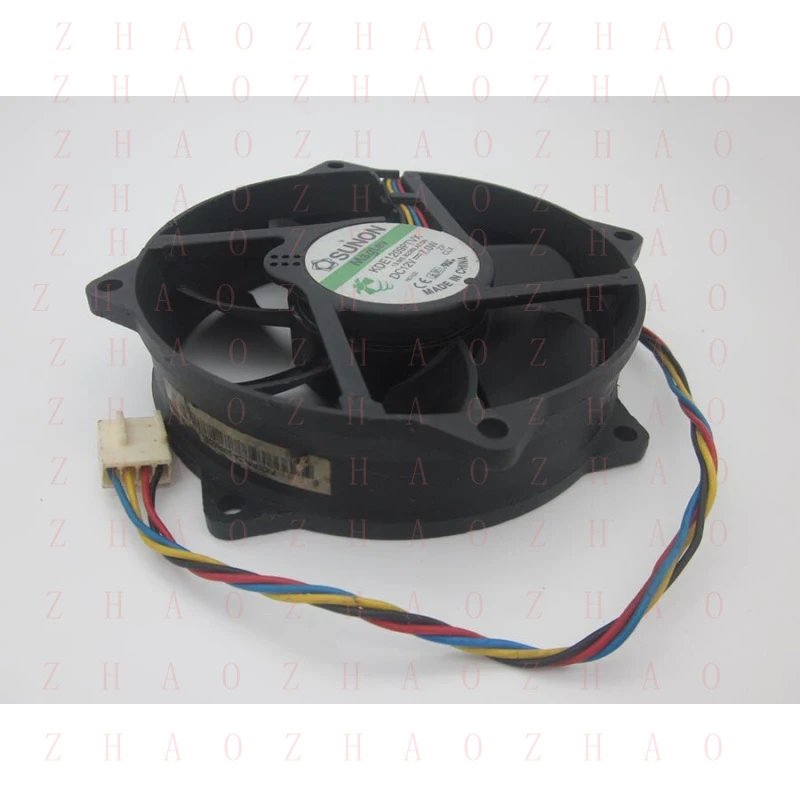 L+ FOR SUNON KDE1209PTVX Server Round Fan DC 12V 7W 4Wire 4Pin 95X95X25mm