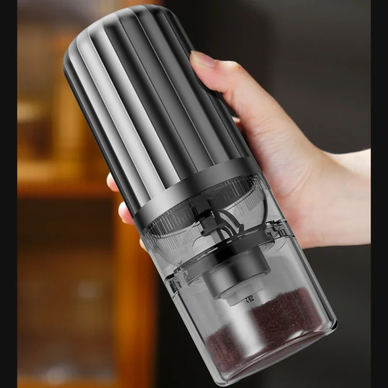 Macinacaffè elettrico portatile Macinacaffè senza fili Macinacaffè con ricarica USB Ruvidità e finezza regolabili