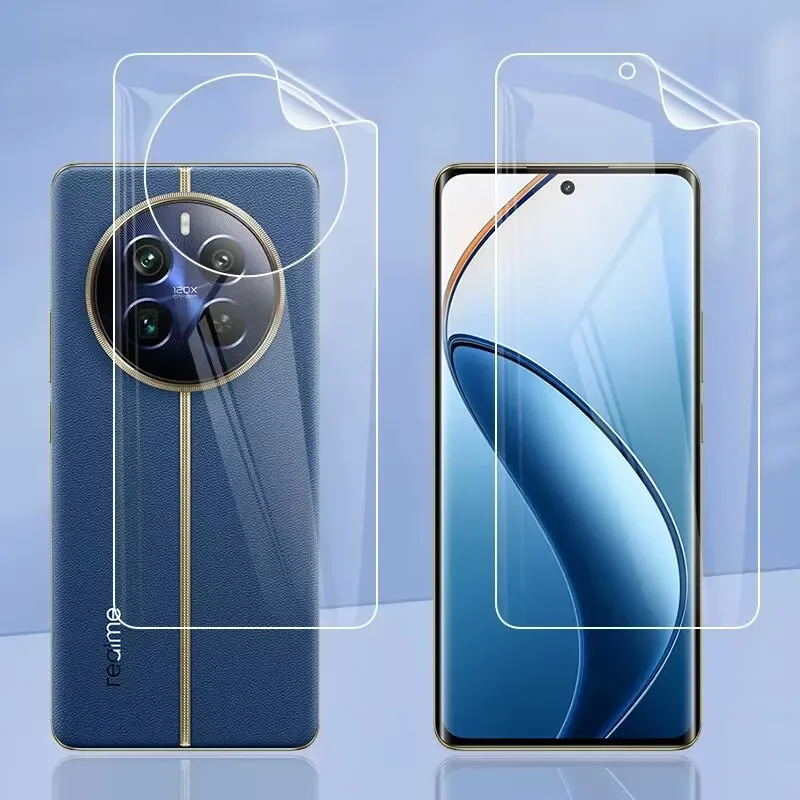 

3 шт. матовая Гидрогелевая пленка для Realme 12 Pro Plus, Защита экрана для Realme 12X 12 + 12 Plus, Передняя защитная пленка