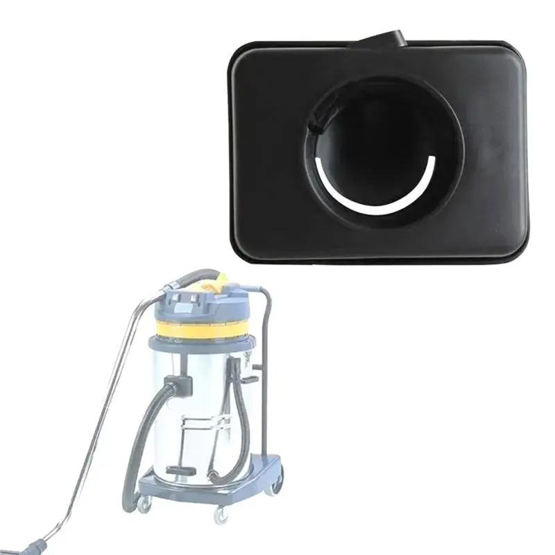 ABKR Industrial Vacuum Cleaner Host Connector Interface Slot Square Base, Bayonet Design for Fixing Hose Joints, Durable Plastic