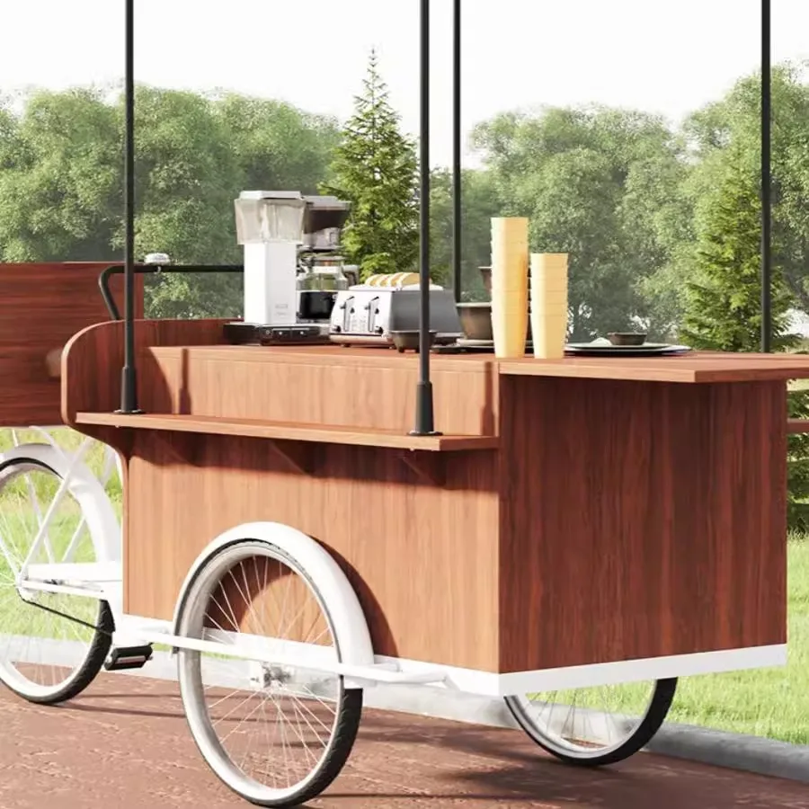 Outdoor stall car human tricycle stall scenic display stand market night market truck mobile float