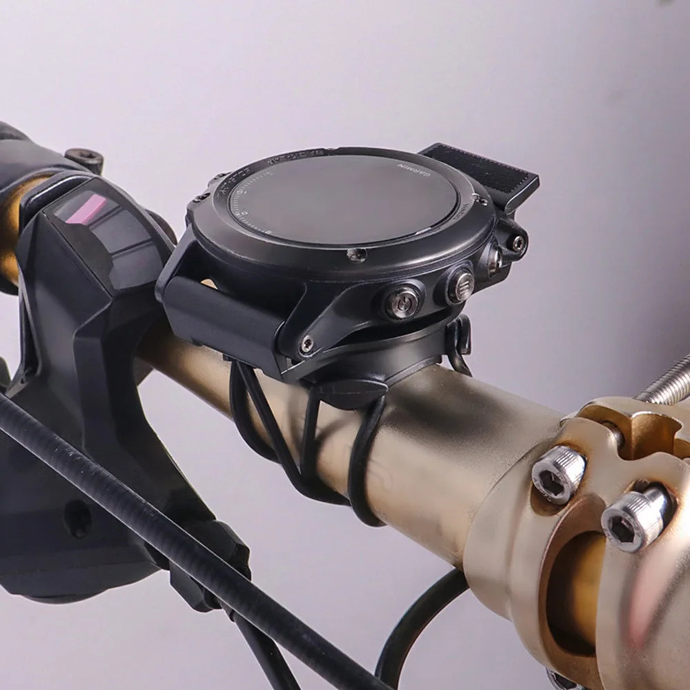 20/22/26mm Bicycle Stopwatch Mount Removable Bicycle Speedometer Stand QuickFit Bike Watch Mount for Garmin view 2