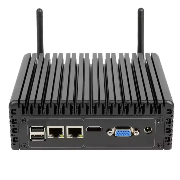 I3-5005U كمبيوتر مكتبي صغير مزدوج LAN وWIFI كمبيوتر أعمال بدون مروحة مع قابس الاتحاد الأفريقي والولايات المتحدة منتج جديد #2