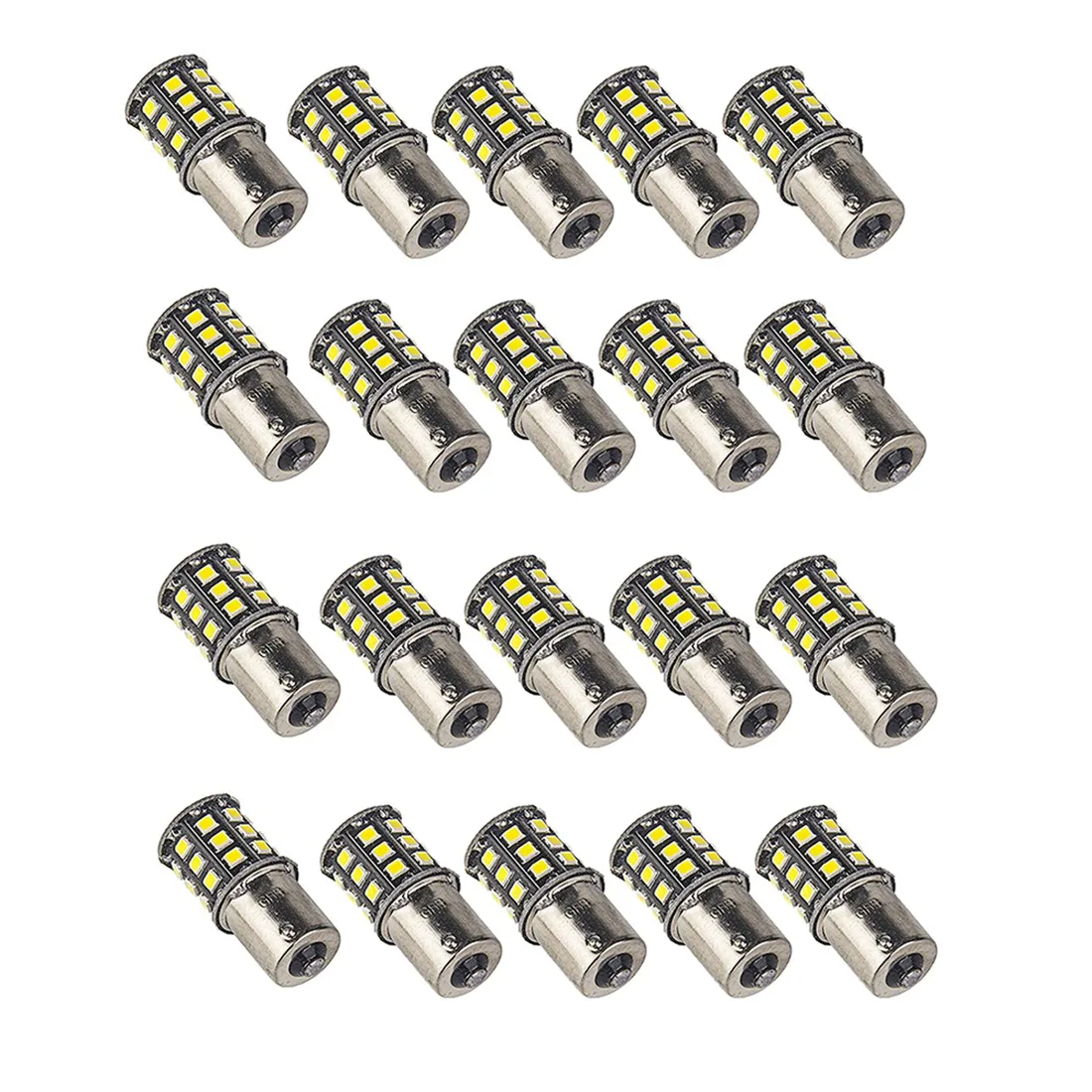 20pcs 1156 1141 1003 LED-Lampen für rv Decken kuppel Licht Anhänger Wohnmobil Innen beleuchtung, Rücklichter, warmweiß