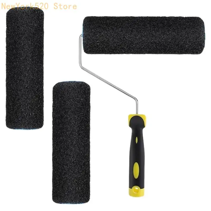 N84C 9inch STURDY ROLLER SETS 3 với khung để cải tạo nhà