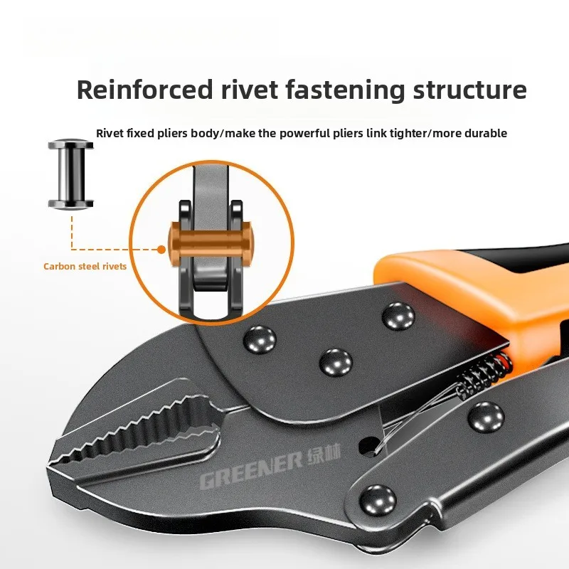 Locking Pliers Multi-Function Vise Grip Adjustable Pressure Clamp Industrial Tool for Welding