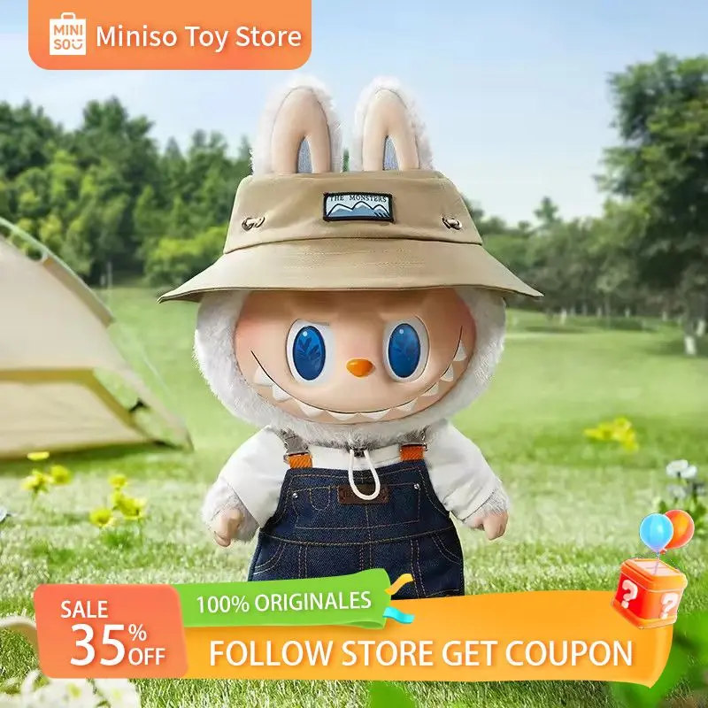 Коллекционная виниловая плюшевая фигурка POP MART The Monsters Wild Series, милый дизайн животных, ограниченная серия, подарок для любителей коллекционеров