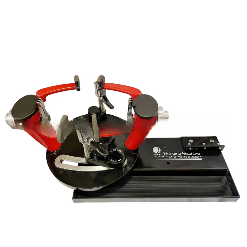 Badminton racket synchronous frame racket six-point wire drawing machine threading machine