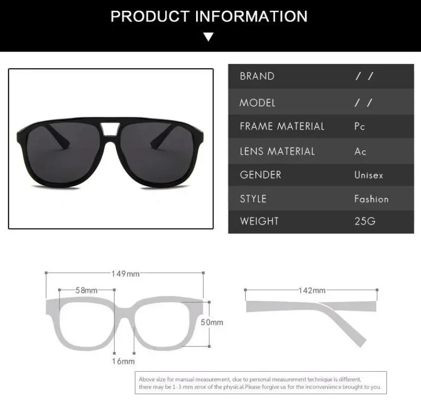 Woman Green Oversized Pilot Sunglasses Man Shades Classic Vintage Sun Glasses Female Brand Eyewear UV400 Oculos De Sol - view 6