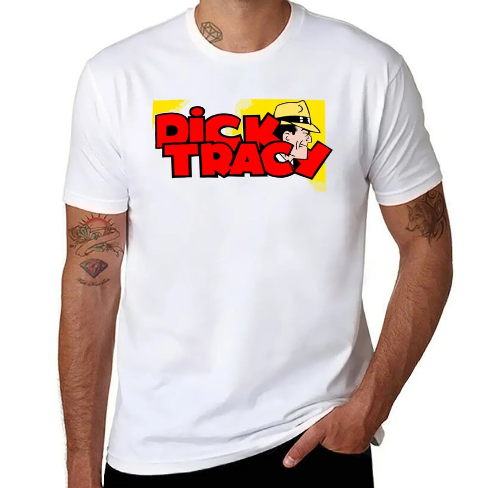 

Dick Tracey Shirt, Sticker, Hoodie, Mask T-Shirt T-Shirt cotton tshirt 100% man tshirt T-Shirt
