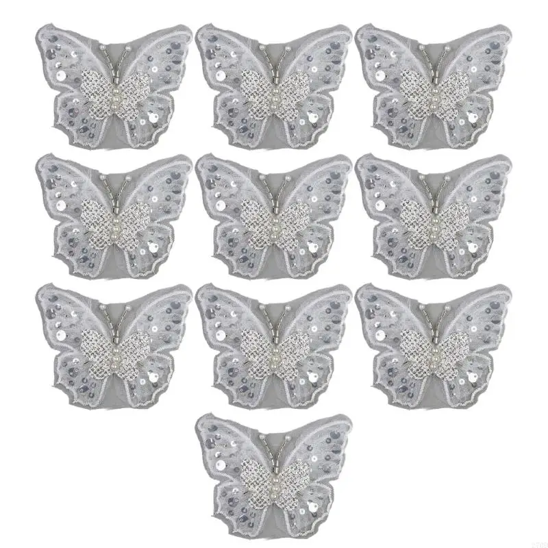 Sequins Beaded Applique Stitched Decoration For Fashion DIY Ideas On Various Textile Surfaces