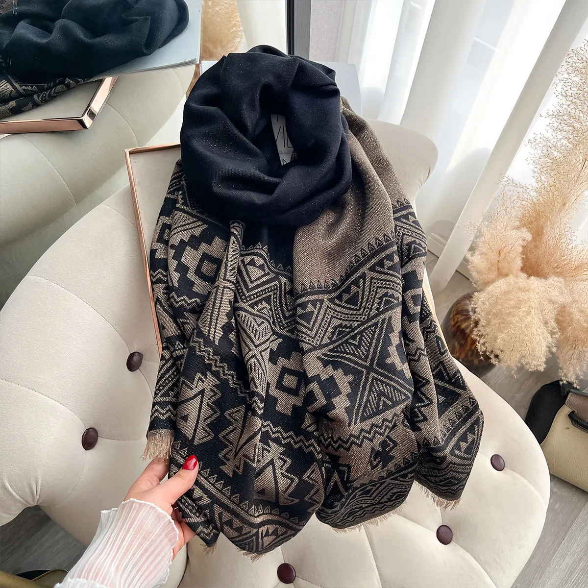 

Богемная накидка-пончо, шаль, женский теплый толстый плащ, верхняя одежда для путешествий, фото, мода