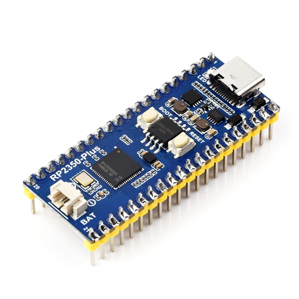 معالج RP2350 Plus لوحة تطوير متحكم ثنائي النواة معالج معماري مزدوج من النوع C لـ Raspberry Pi RP2350A