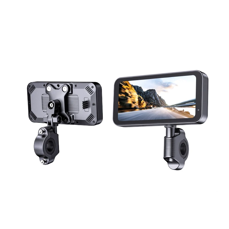 SJCAM RD10 All-in-one Creen Projection Navigation การบันทึกหน้าจอสัมผัส 5G wifi สนับสนุน CarPlay อัตโนมัติสําหรับรถจักรยานยนต์ขี่