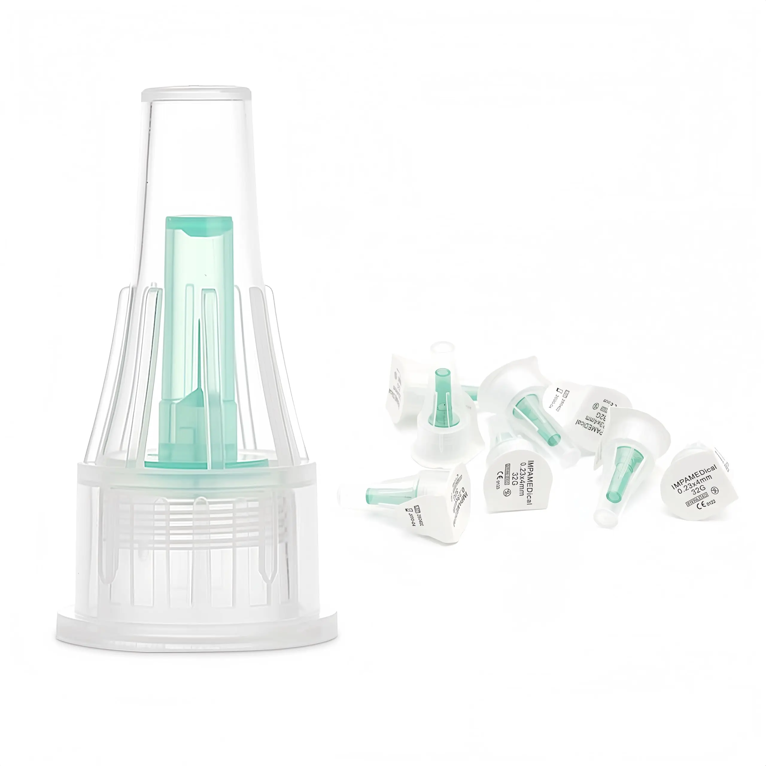34G 4MM & 31G 8MM 100Pcs/Box Veterinary Wholesale Sterile Disposable Regular Insulin Pen Needle