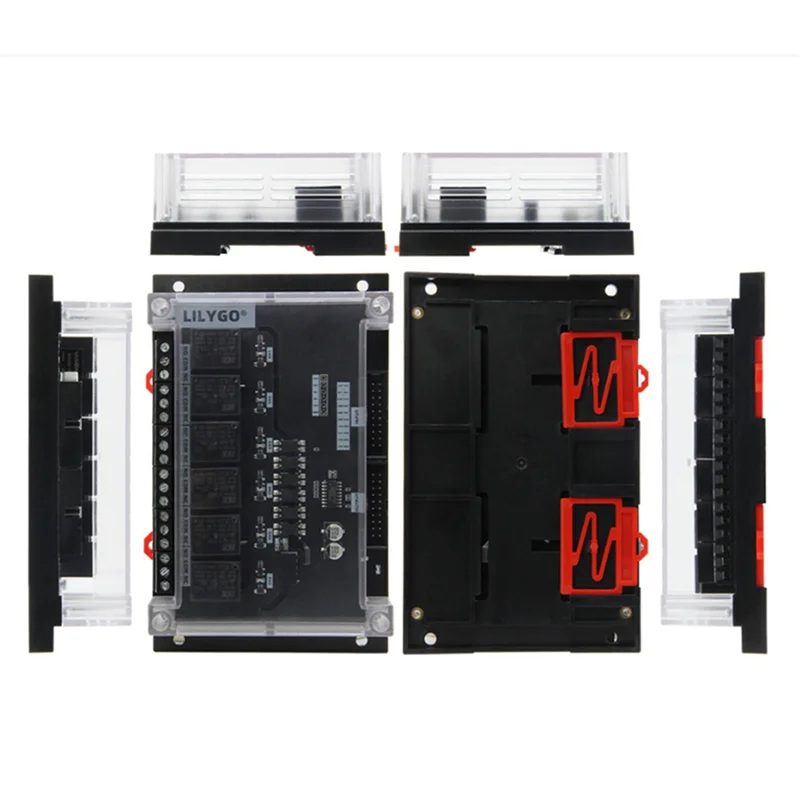 

T82C Лидер продаж-2X LILYGO T-Relays3 ESP32-S3 6-полосная плата разработки реле Wi-Fi Bluetooth беспроводной модуль плата расширения ЖК-дисплей