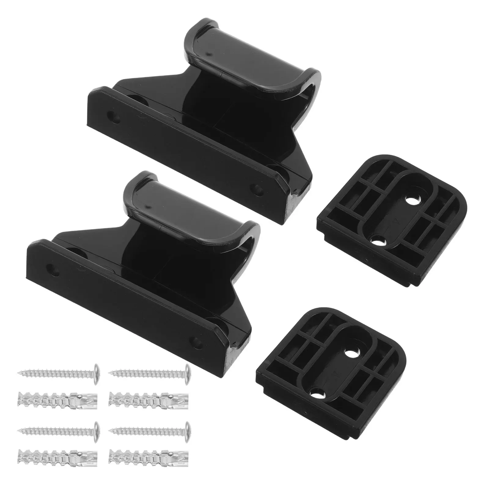 1Set Retractable Baby Gate Extension Kit Flexible Adjustable Repair Parts Mounting Hardware Secure Safety Barrier for Doorways - view 5