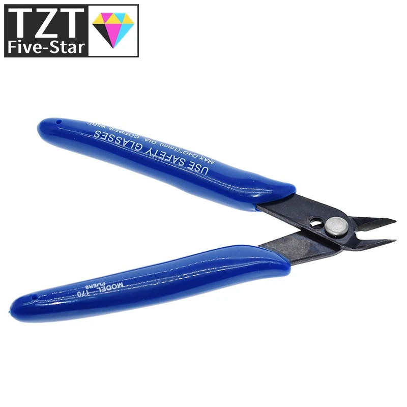 TZT U.S. US American Plato. PLATO 170 Wishful Clamp DIY Electronic Diagonal Pliers Side Cutting Nippers Wire Cutter