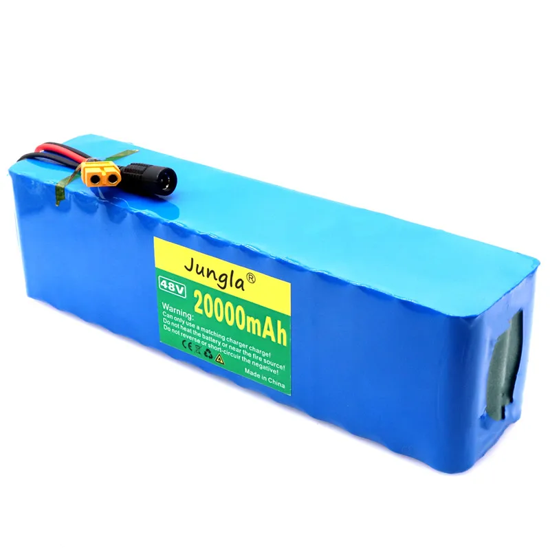 NeueOriginal48v20Ah1000w13S3P20000mah lithium-ionen batterie 54,6vlithium-ionen batterie elektrische roller mit BMS + ladegerät