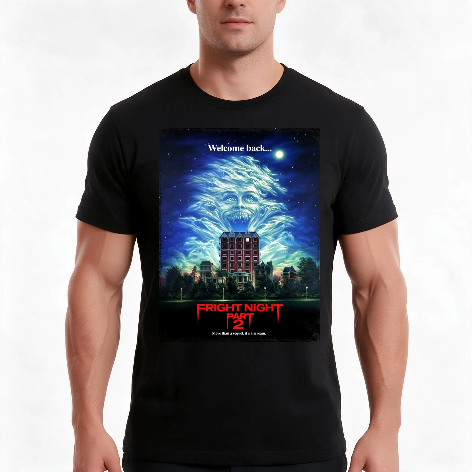 Fright Night Part 2 Men T Shirt cotton t shirts man 100%