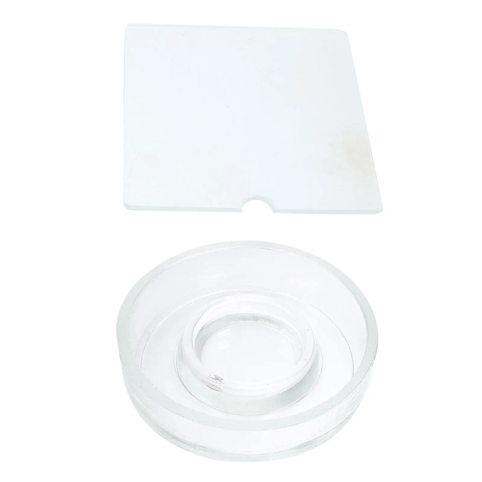 1Pcs Diffusion Dish with Lid Soil Test Holder Dish Lab Grade Diffusion Container Simple Structure Premium Durability