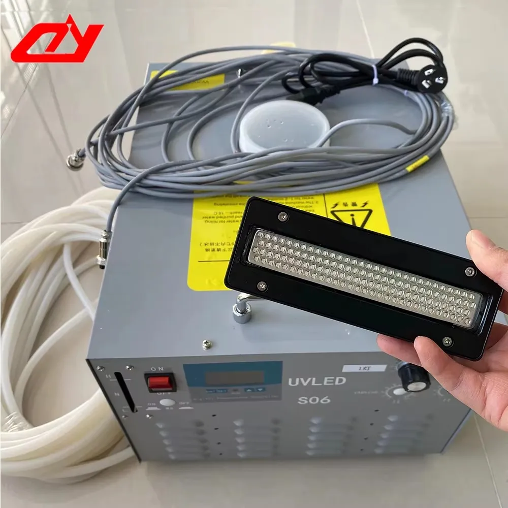 120*20 UV LED Curing Light For UV Flatbed Printer Ink Fast Drying Advertising Printing Photo Machine UVLamp WaterCooling System