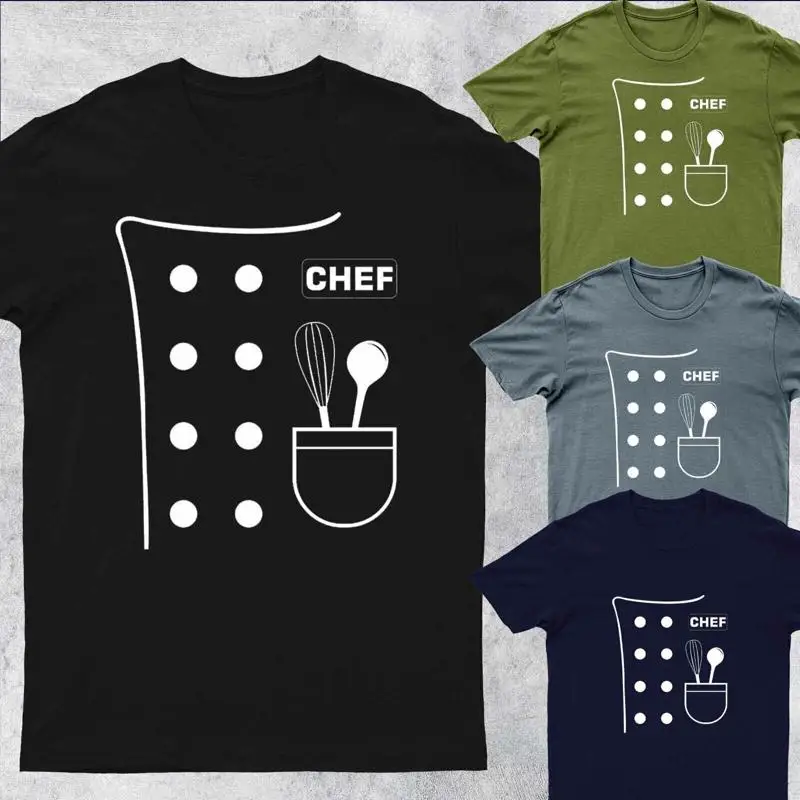 

Chef'S Cook Sous Chef Cooking Mens T Shirts