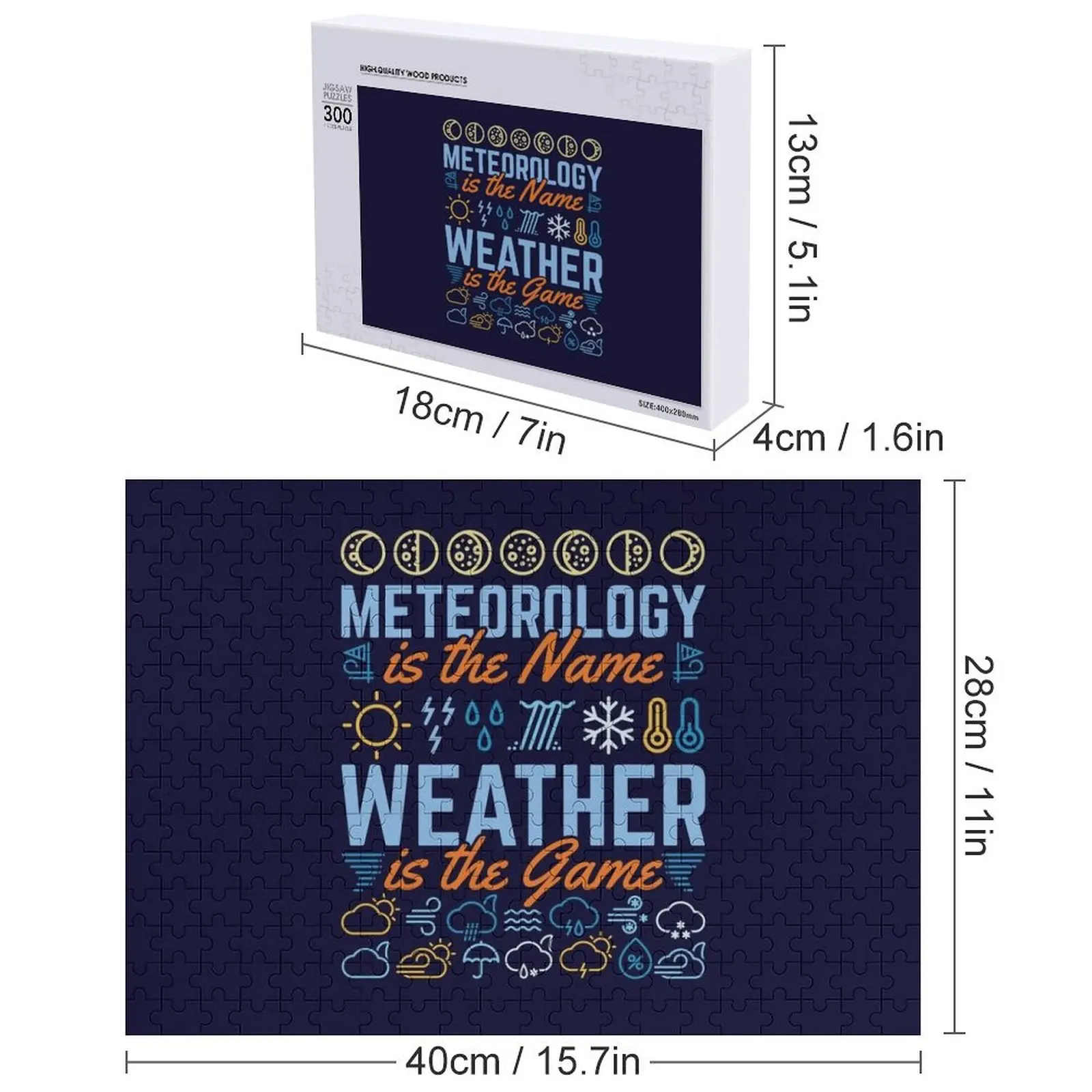 อุตุนิยมวิทยาคือชื่อ ว่ากันว่าเป็นเกม จิ๊กซอว์ปริศนาที่ออกแบบมาเฉพาะสำหรับเด็ก ปริศนาภาพถ่ายส่วนบุคคล