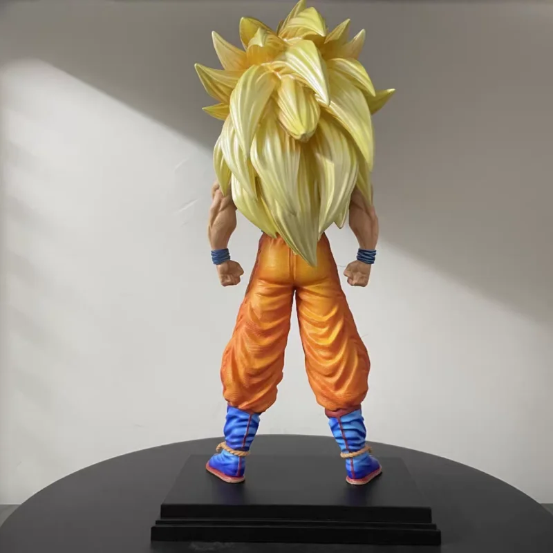 Stellar Orbit Super Saiyan 3Goku Action Figure Super Magic Gemodificeerde Dragon-Ball Handgemaakte Ornament Model Anime Speelgoed Jongen Gift