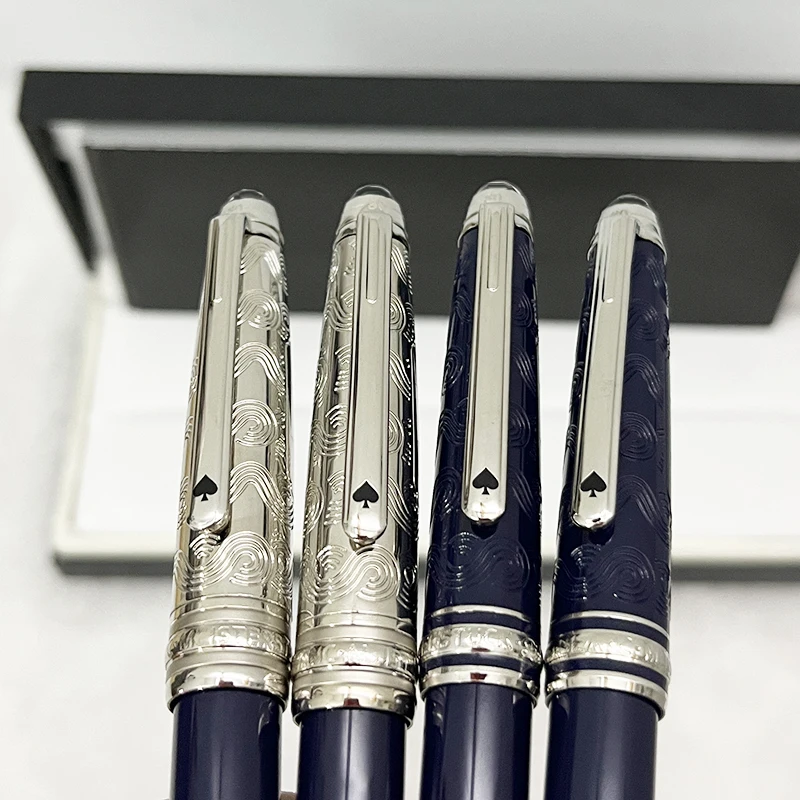 Gift MB 163 Rollerball Pen Luxury Prince 80 Days Ballpoint Pens Stationery Office Supplier Smooth Writing With Serial Number