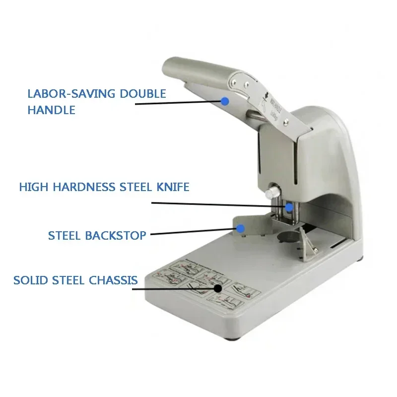 Manual Rounding and Chamfering Machine High Precision Vertical Cutting and Cropping Photo Business Card Rounded Corner Cutter