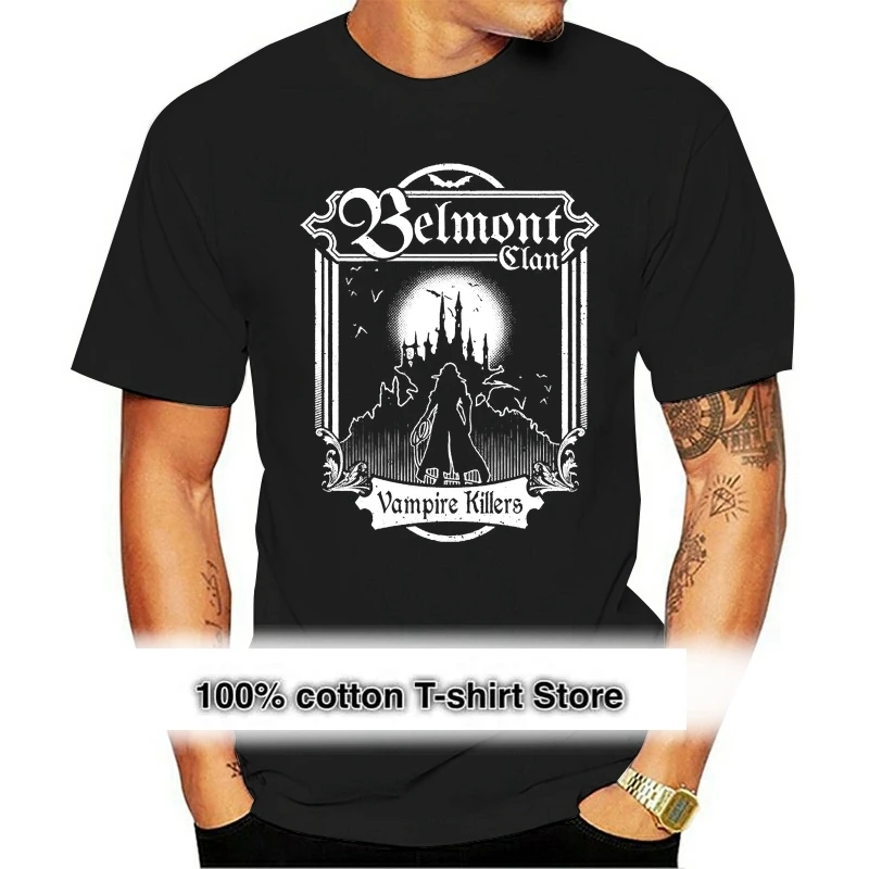 Men t shirt Castlevania Tops Summer Fashion Loose Tee t-shirt novelty tshirt women