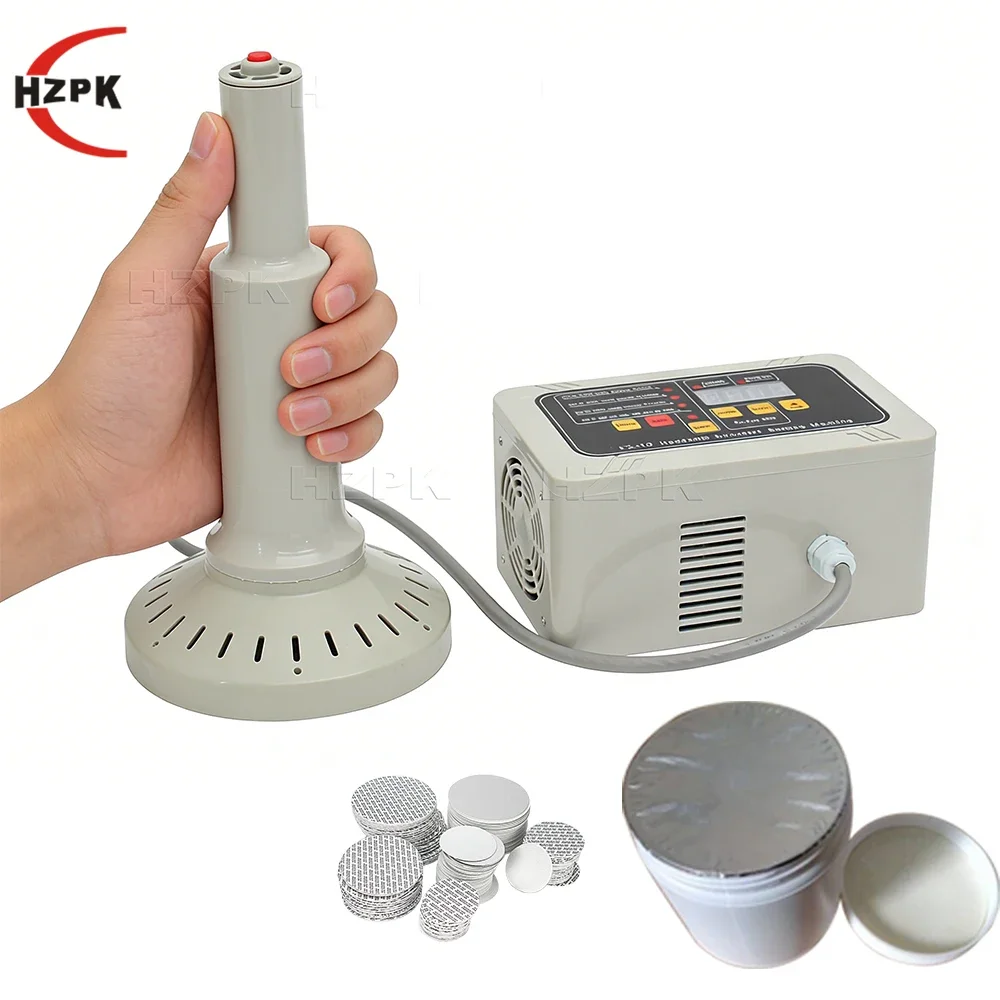 

HZPK Handheld Electromagnetic Induction Aluminum Foil Sealing Machine for Plastic Glass Bottle Jar Can