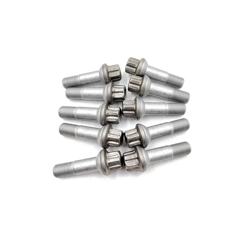 

0009905407 Болт гайки колеса для Mercedes Benz Z223 X222 W223 W222 W221 ML500 S550 CL63 ML350 GLK350 CL500 GL450 (упаковка из 10 шт.)